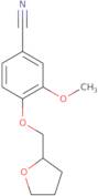 3-Methoxy-4-(oxolan-2-ylmethoxy)benzonitrile