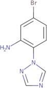 5-Bromo-2-(1H-1,2,4-triazol-1-yl)aniline