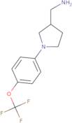 {1-[4-(Trifluoromethoxy)phenyl]pyrrolidin-3-yl}methanamine