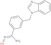 3-(1H-1,3-Benzodiazol-1-ylmethyl)-N'-hydroxybenzene-1-carboximidamide