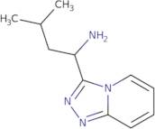 3-Methyl-1-{[1,2,4]triazolo[4,3-a]pyridin-3-yl}butan-1-amine