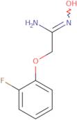 2-(2-Fluorophenoxy)-N'-hydroxyethanimidamide