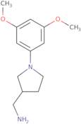 [1-(3,5-Dimethoxyphenyl)pyrrolidin-3-yl]methanamine