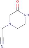2-(3-Oxopiperazin-1-yl)acetonitrile