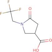 5-Oxo-1-(2,2,2-trifluoroethyl)pyrrolidine-3-carboxylic acid