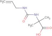 2-Methyl-2-{[(prop-2-en-1-yl)carbamoyl]amino}propanoic acid