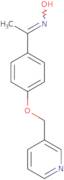 N-{1-[4-(Pyridin-3-ylmethoxy)phenyl]ethylidene}hydroxylamine