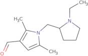 1-[(1-Ethylpyrrolidin-2-yl)methyl]-2,5-dimethyl-1H-pyrrole-3-carbaldehyde