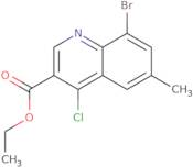 ethyl 8-bromo-4-chloro-6-methylquinoline-3-carboxylate