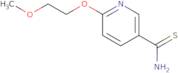 6-(2-Methoxyethoxy)pyridine-3-carbothioamide