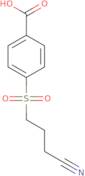 4-(3-Cyanopropanesulfonyl)benzoic acid