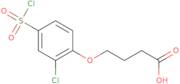 4-[2-Chloro-4-(chlorosulfonyl)phenoxy]butanoic acid