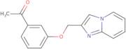 1-(3-{Imidazo[1,2-a]pyridin-2-ylmethoxy}phenyl)ethan-1-one