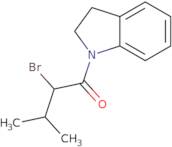 2-Bromo-1-(2,3-dihydro-1H-indol-1-yl)-3-methylbutan-1-one