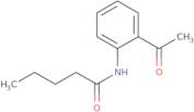 n-(2-acetylphenyl)pentanamide