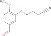 4-(5-Formyl-2-methoxyphenoxy)butanenitrile