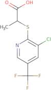 2-(3-Chloro-5-(trifluoromethyl)pyridin-2-ylsulfanyl)propionic acid