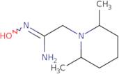 2-(2,6-Dimethylpiperidin-1-yl)-N'-hydroxyethanimidamide