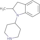 2-Methyl-1-(piperidin-4-yl)-2,3-dihydro-1H-indole