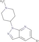 4-{5-Bromo-1H-pyrazolo[3,4-b]pyridin-1-yl}-1-methylpiperidine