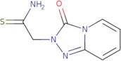 2-{3-Oxo-2H,3H-[1,2,4]triazolo[4,3-a]pyridin-2-yl}ethanethioamide