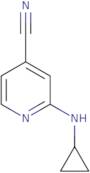 2-(Cyclopropylamino)pyridine-4-carbonitrile