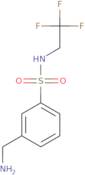 3-(Aminomethyl)-N-(2,2,2-trifluoroethyl)benzene-1-sulfonamide