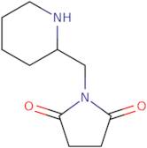 1-(Piperidin-2-ylmethyl)pyrrolidine-2,5-dione