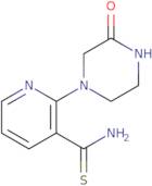 2-(3-Oxopiperazin-1-yl)pyridine-3-carbothioamide