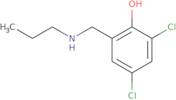 2,4-Dichloro-6-[(propylamino)methyl]phenol