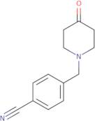 4-[(4-Oxopiperidin-1-yl)methyl]benzonitrile