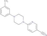 6-[4-(3-Methylphenyl)piperazin-1-yl]pyridine-3-carbonitrile