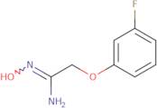 2-(3-Fluorophenoxy)-N'-hydroxyethanimidamide