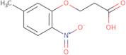 3-(5-Methyl-2-nitrophenoxy)propanoic acid