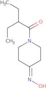 2-Ethyl-1-[4-(hydroxyimino)piperidin-1-yl]butan-1-one