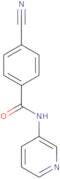 4-Cyano-N-(pyridin-3-yl)benzamide