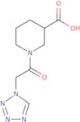 1-[2-(1H-1,2,3,4-Tetrazol-1-yl)acetyl]piperidine-3-carboxylic acid