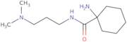 1-Amino-N-[3-(dimethylamino)propyl]cyclohexane-1-carboxamide