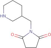 1-(Piperidin-3-ylmethyl)pyrrolidine-2,5-dione