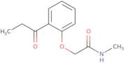 N-Methyl-2-(2-propanoylphenoxy)acetamide