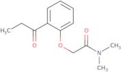 N,N-Dimethyl-2-(2-propanoylphenoxy)acetamide