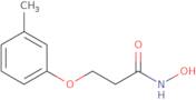 N-Hydroxy-3-(3-methylphenoxy)propanamide