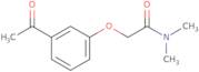 2-(3-Acetylphenoxy)-N,N-dimethylacetamide