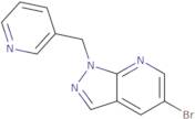 3-({5-Bromo-1H-pyrazolo[3,4-b]pyridin-1-yl}methyl)pyridine