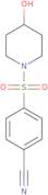 4-[(4-Hydroxypiperidin-1-yl)sulfonyl]benzonitrile