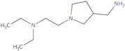 2-[3-(Aminomethyl)-1-pyrrolidinyl]-N,N-diethylethanamine