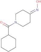 N-(1-Cyclohexanecarbonylpiperidin-4-ylidene)hydroxylamine