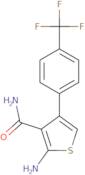 2-Amino-4-[4-(trifluoromethyl)phenyl]thiophene-3-carboxamide