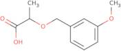 2-[(3-Methoxyphenyl)methoxy]propanoic acid