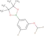 2-[3-(Difluoromethoxy)-5-fluorophenyl]-4,4,5,5-tetramethyl-1,3,2-dioxaborolane